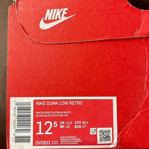 Nike Dunk Low UNC (2021) (GS - Picture 6 of 7